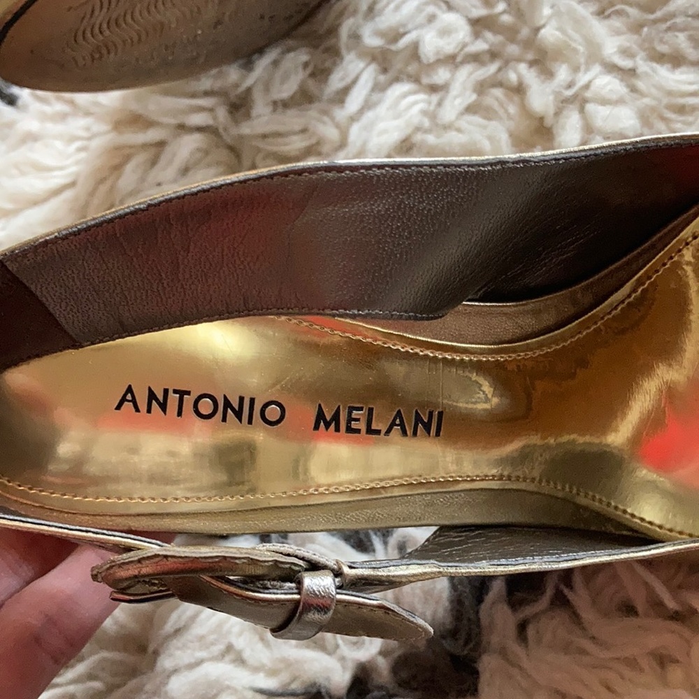antonio melani back strap heel